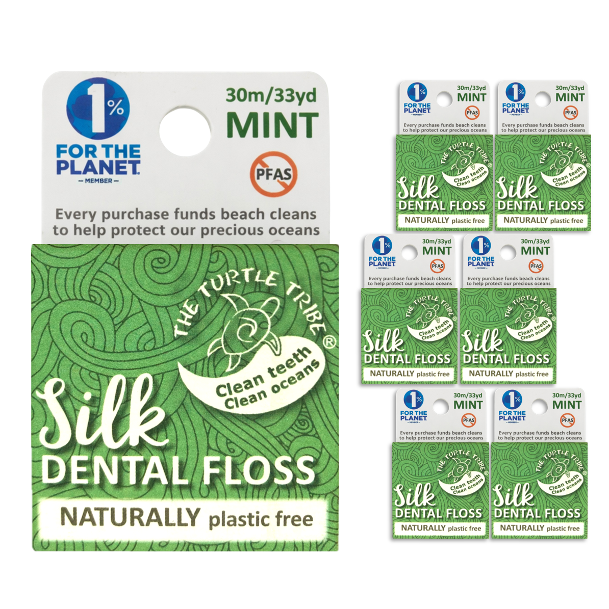 The Turtle Tribe® Silk Floss 30m - 100% plastic-free