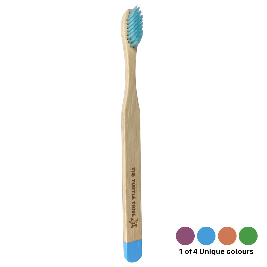 The Turtle Tribe® Eco Bamboo Toothbrush 4-pack Turtle Tribe